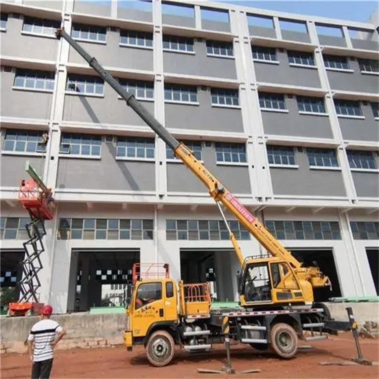 晋州高楼层玻璃吊装